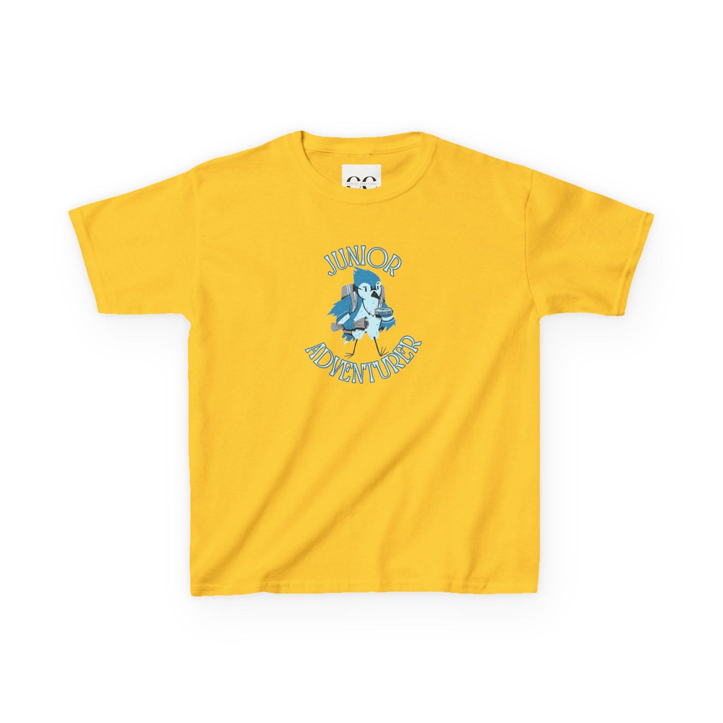 Kids Tee- Junior Adventurer- Blue