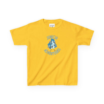 Kids Tee- Junior Adventurer- Blue