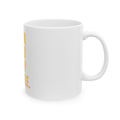 Mug - Work Hard Stay Bumble Ceramic Coffee Cup 11oz 15oz