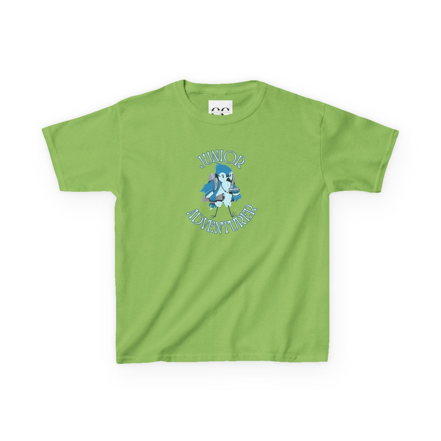 Kids Tee- Junior Adventurer- Blue