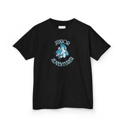 Kids Tee- Junior Adventurer- Blue