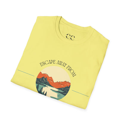 Escape Away Softstyle T-Shirt