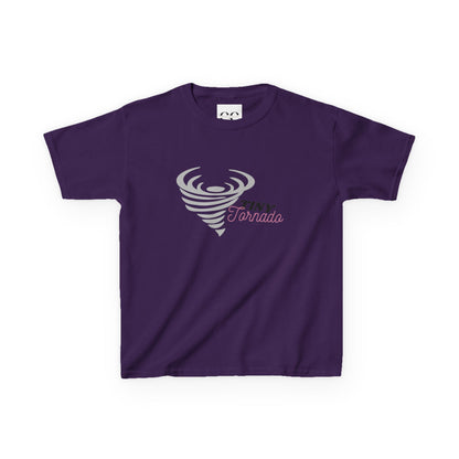 Tiny Tornado Kids Tee, Fun Cotton T-Shirt for Storm Lovers, Ideal for Birthdays, Everyday Wear, Cute Gift, Customize