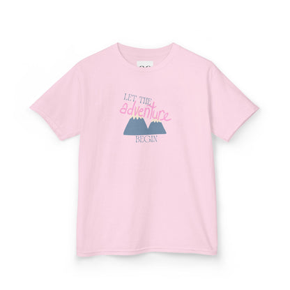 Kids Tee Let the Adventure Begin - T-Shirt for Young Explorers