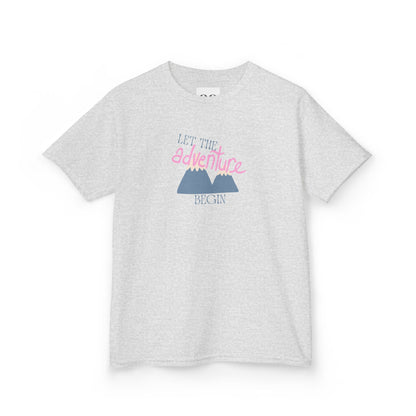 Kids Tee Let the Adventure Begin - T-Shirt for Young Explorers