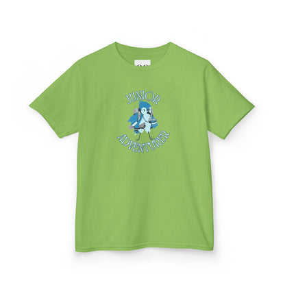 Kids Tee- Junior Adventurer- Blue