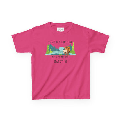 Kids Tee - Dare to Explore Adventure Kids Shirt