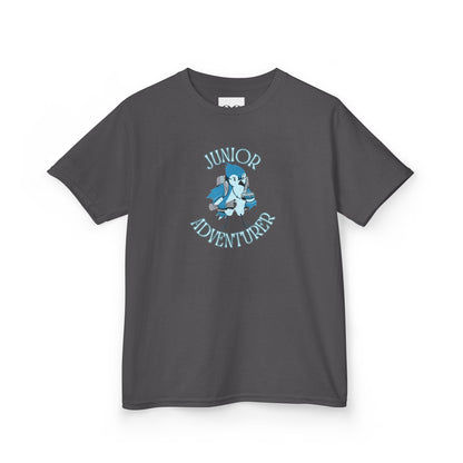 Kids Tee- Junior Adventurer- Blue