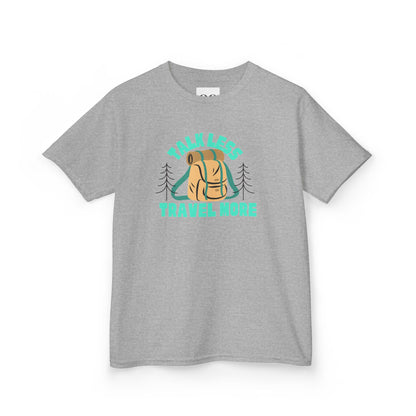 Kids Tee - 'Talk Less Travel More' Design