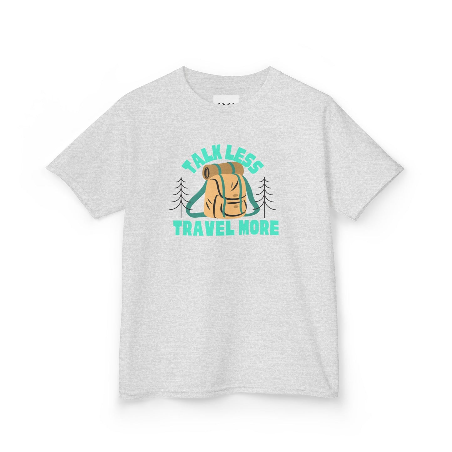 Kids Tee - 'Talk Less Travel More' Design