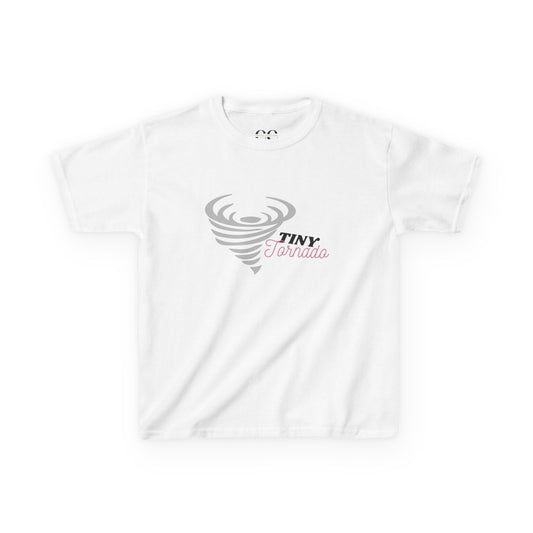 Tiny Tornado Kids Tee, Fun Cotton T-Shirt for Storm Lovers, Ideal for Birthdays, Everyday Wear, Cute Gift, Customize