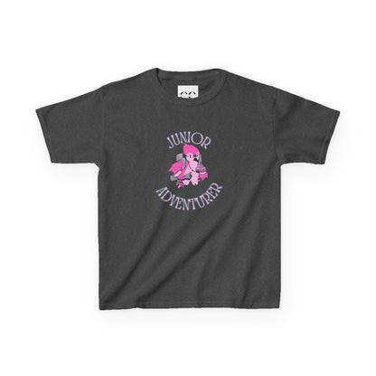 Kids Tee- Junior Adventurer- Pink