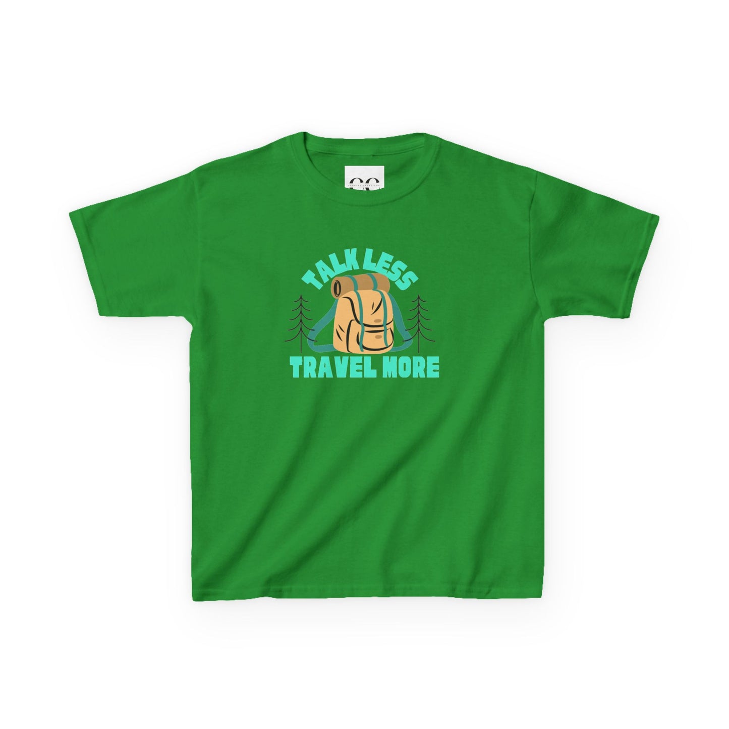 Kids Tee - 'Talk Less Travel More' Design
