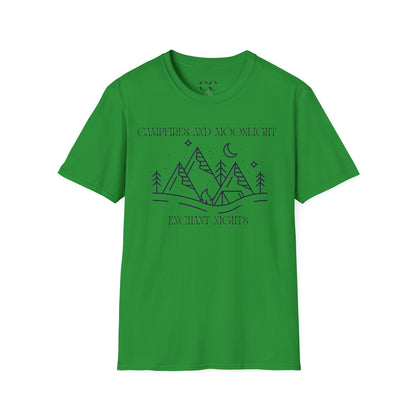 Campfires & Moonlight Unisex T-Shirt
