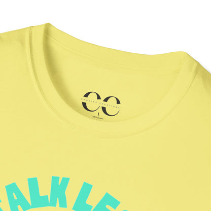Talk Less Travel More- Blue