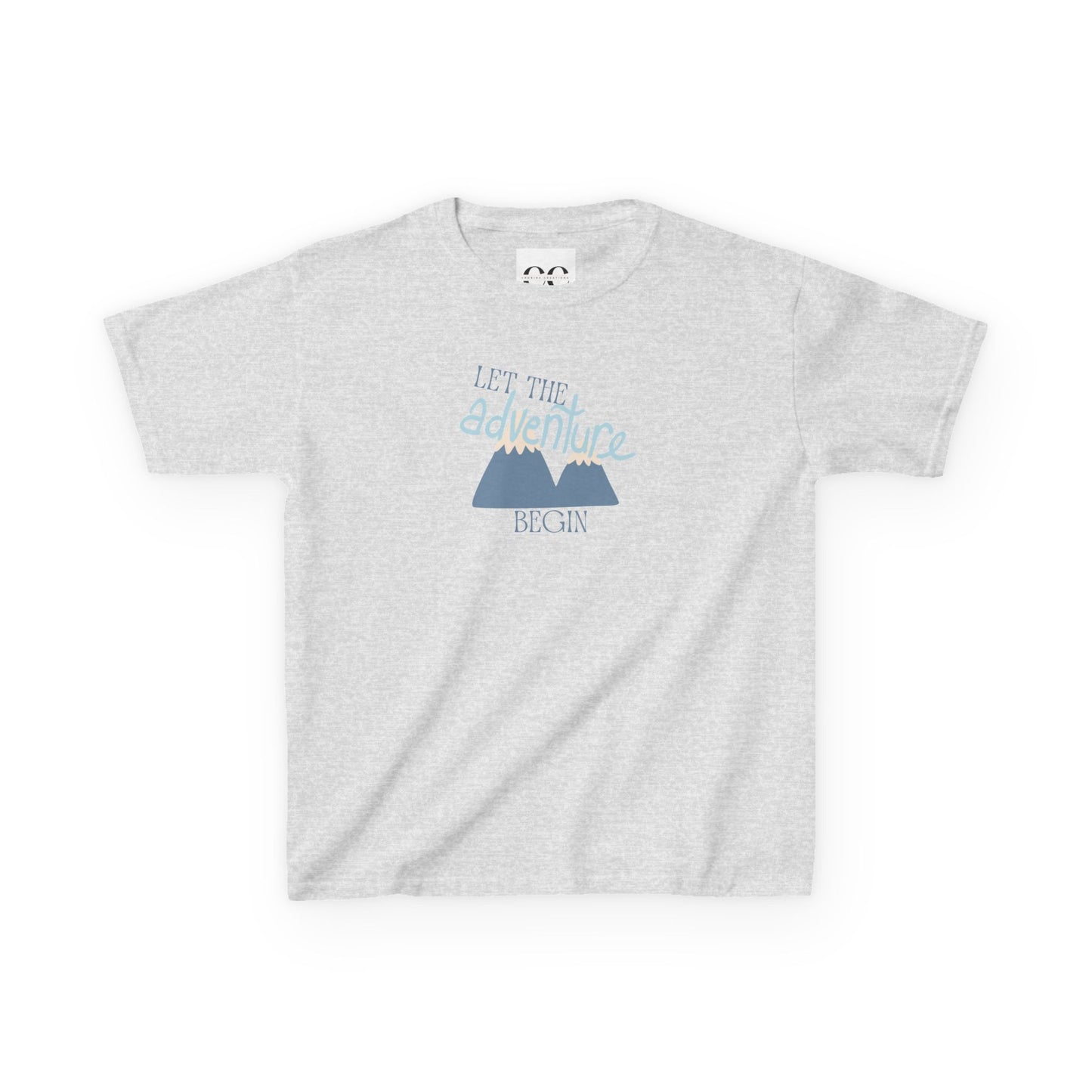 Kids Tee - Let the Adventure Begin- Blue
