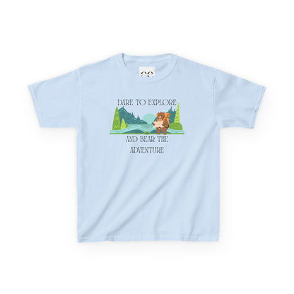 Kids Tee - Dare to Explore Adventure Kids Shirt