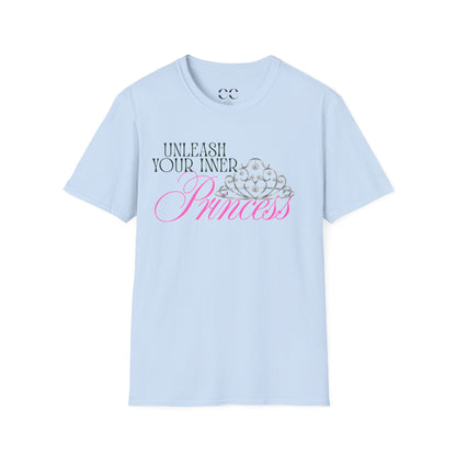 Womens Softstyle Tshirt- Unleash your inner Princess