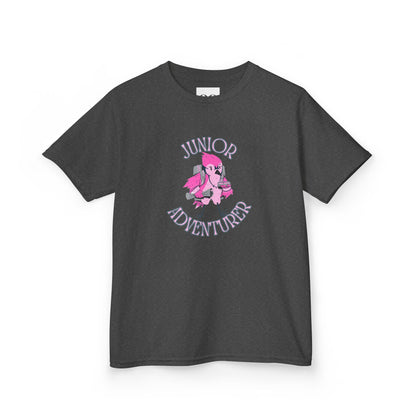 Kids Tee- Junior Adventurer- Pink