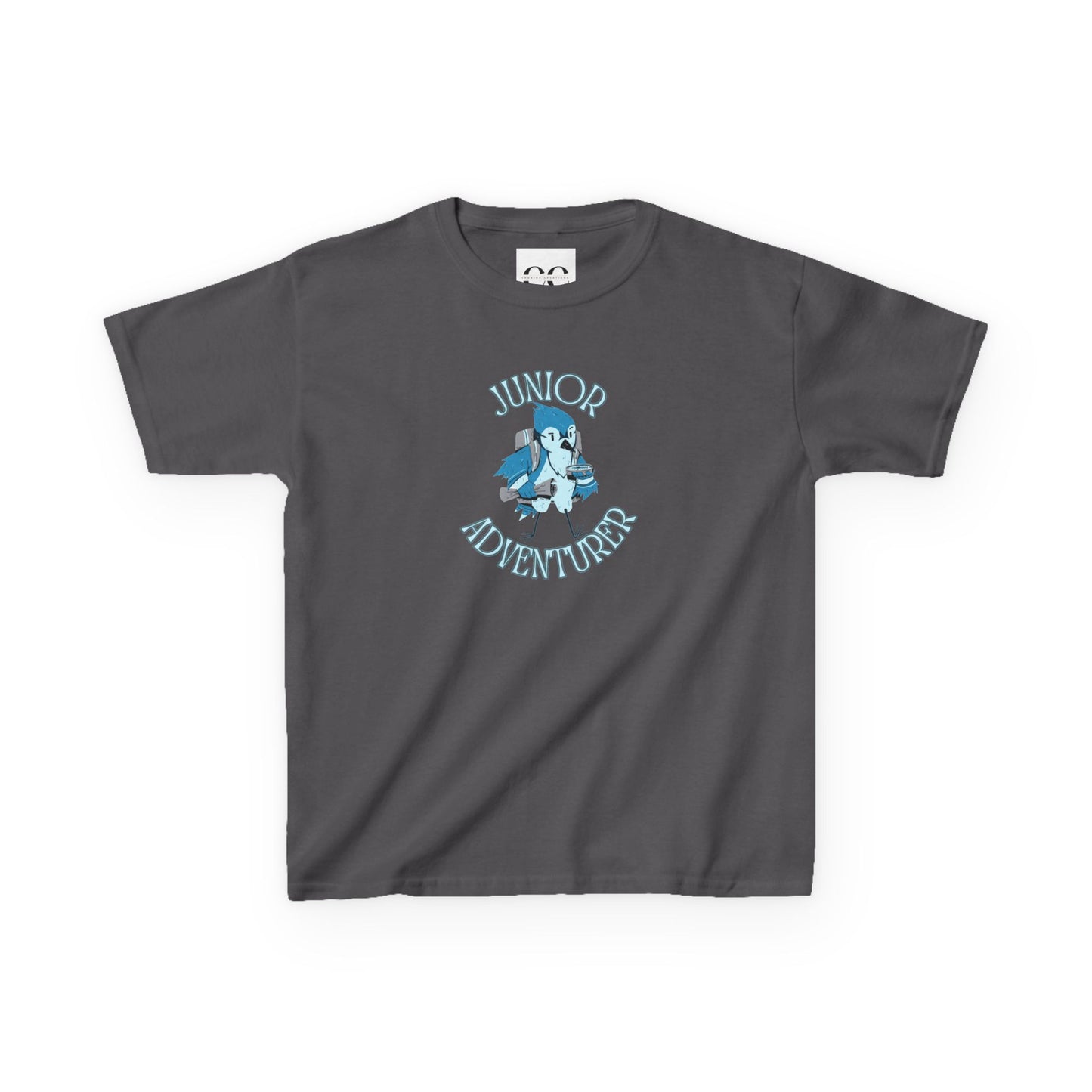 Kids Tee- Junior Adventurer- Blue