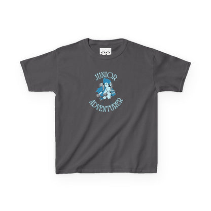 Kids Tee- Junior Adventurer- Blue