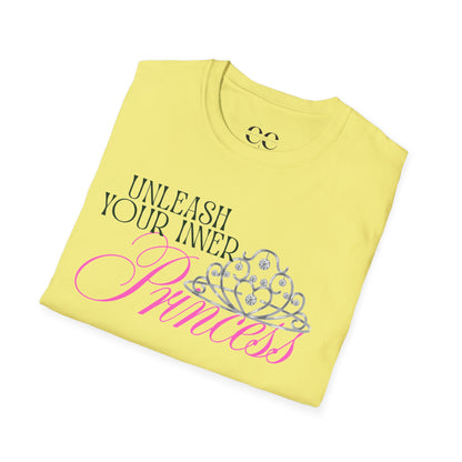 Womens Softstyle Tshirt- Unleash your inner Princess