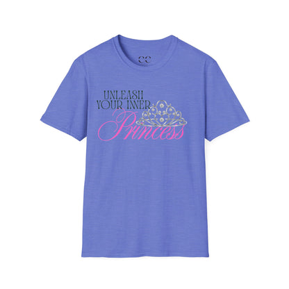 Womens Softstyle Tshirt- Unleash your inner Princess