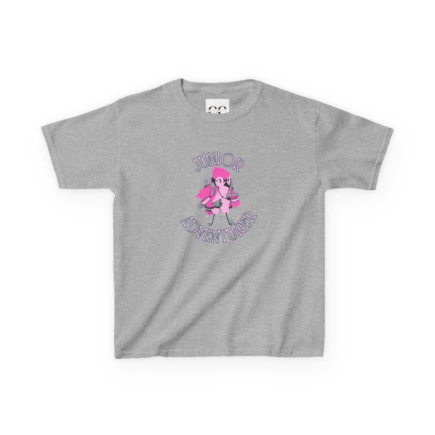 Kids Tee- Junior Adventurer- Pink