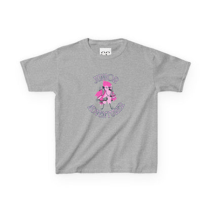 Kids Tee- Junior Adventurer- Pink