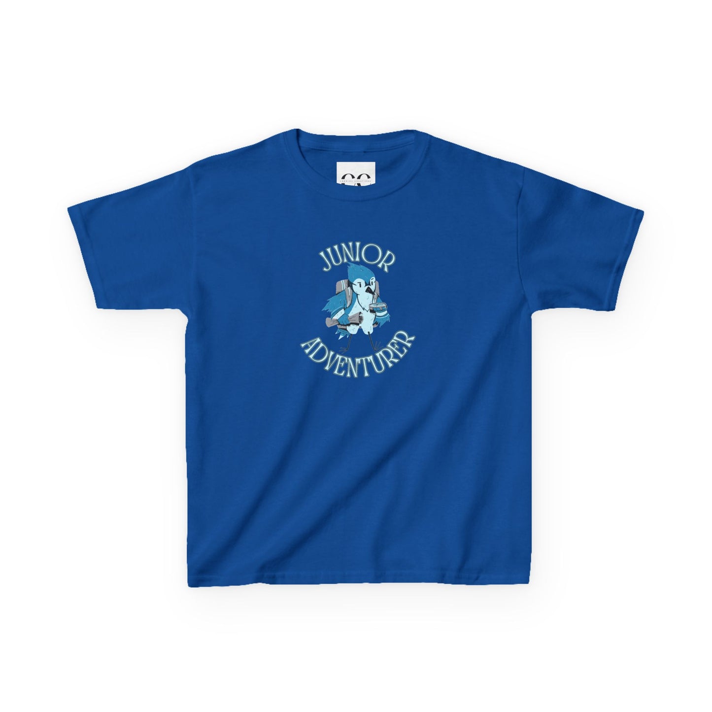 Kids Tee- Junior Adventurer- Blue