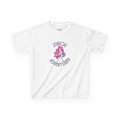 Kids Tee- Junior Adventurer- Pink