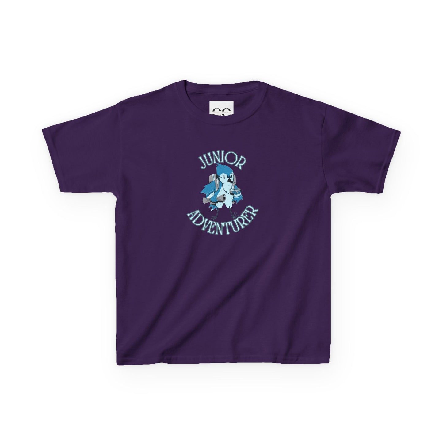 Kids Tee- Junior Adventurer- Blue