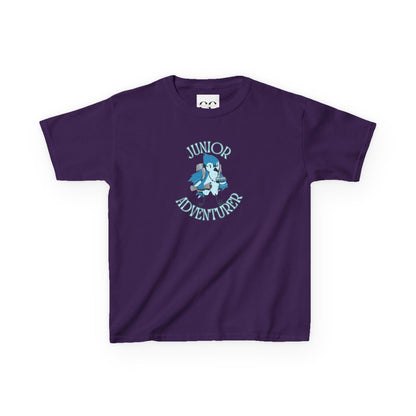 Kids Tee- Junior Adventurer- Blue
