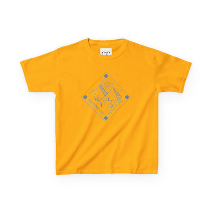 Kids Tee- Adventure Awaits Me- Blue