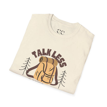 Talk Less Travel More- Brown