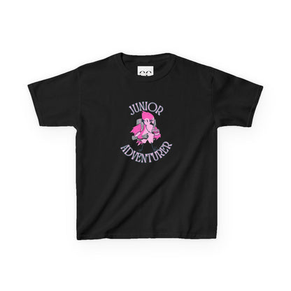 Kids Tee- Junior Adventurer- Pink