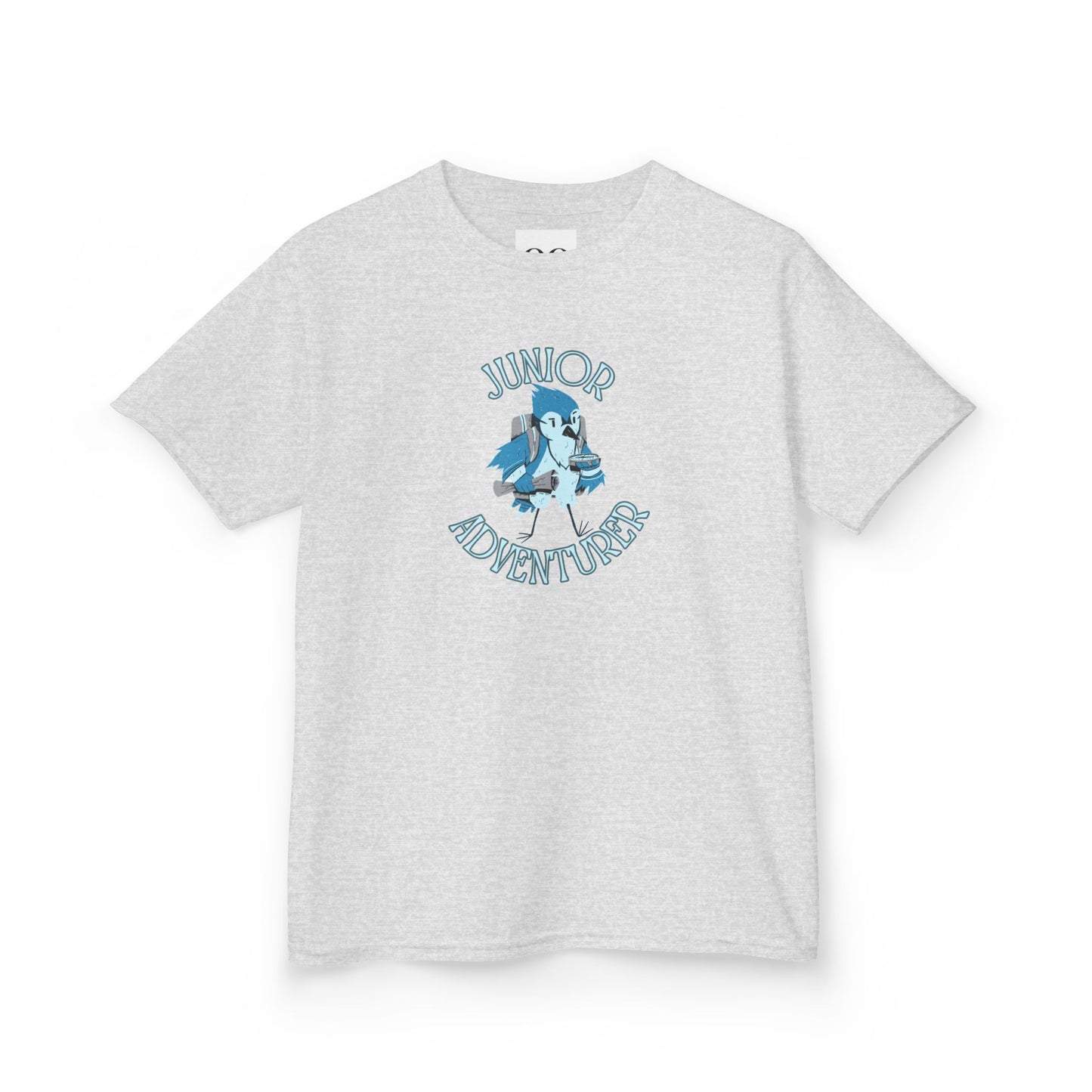 Kids Tee- Junior Adventurer- Blue