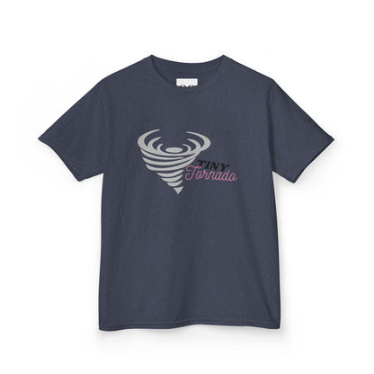 Tiny Tornado Kids Tee, Fun Cotton T-Shirt for Storm Lovers, Ideal for Birthdays, Everyday Wear, Cute Gift, Customize